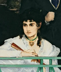 Le Balcon, 1868-9 (détail)